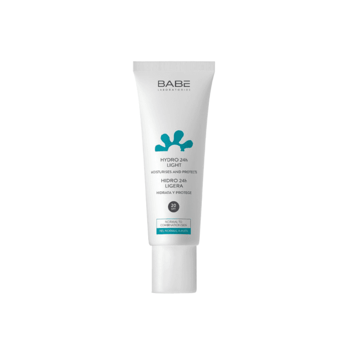 BABÉ drėkinamasis kremas normaliai ir mišriai veido odai FACIAL HYDRO 24H LIGHT , SPF 20, 50 ml