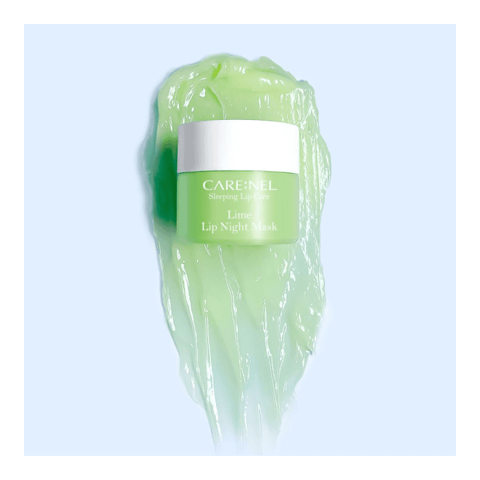CARENEL naktinė lūpų kaukė LIME, laimų aromato, 5 g-1