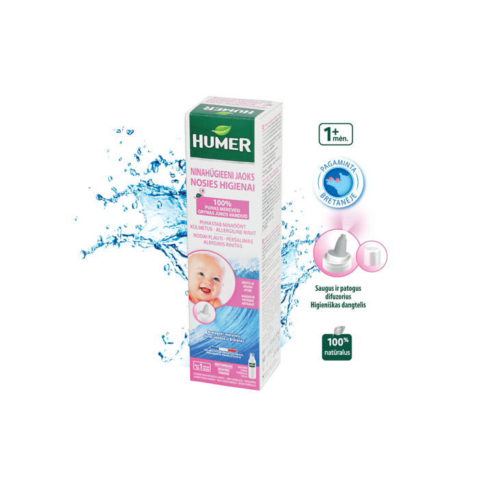 HUMER nosies higienai kūdikiams ir vaikams, 150 ml-2