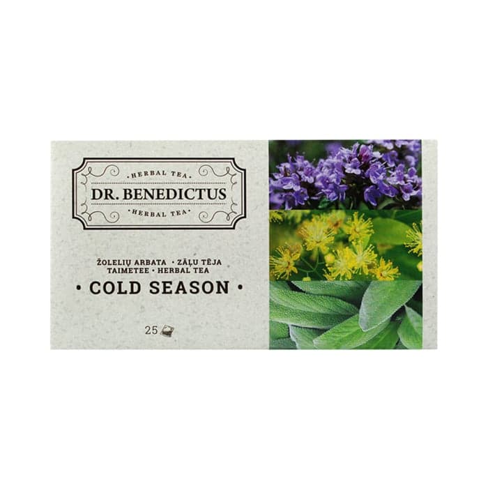 DR. BENEDICTUS žolelių arbata COLD SEASON, 25 g-1