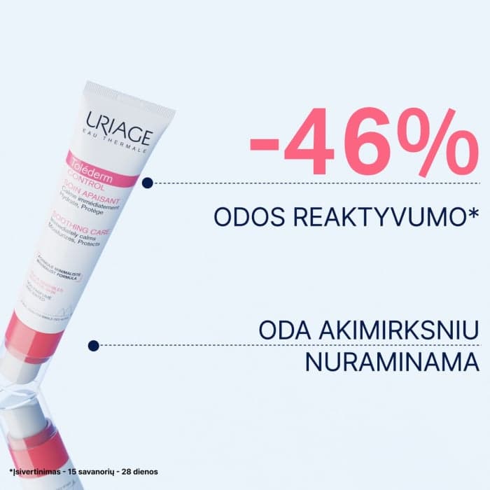URIAGE drėkinamasis veido kremas TOLEDERM CONTROL, 40 ml-2
