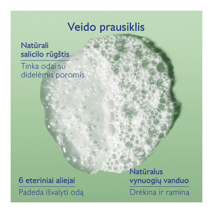 CAUDALIE veido prausiklis riebiai odai VINOPURE PURIFYING GEL CLEANSER, 150 ml-2
