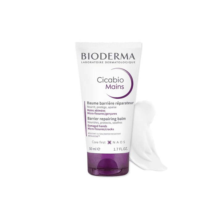 BIODERMA atkuriamasis rankų balzamas CICABIO MAINS, 50 ml-1