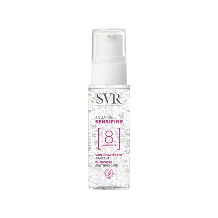 SVR veido gelis itin jautriai, alergiškai odai SENSIFINE AQUA-GEL, 40 ml