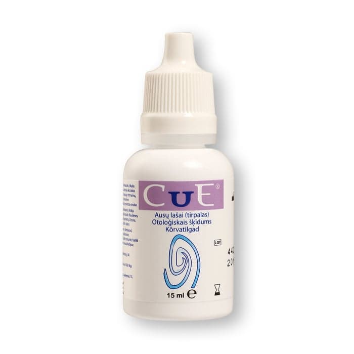 CUE ausų lašai, 15 ml-1