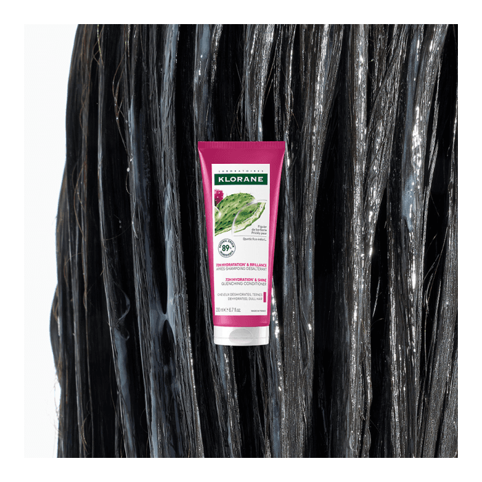 KLORANE 72 val. drėkinantis ir blizgesio suteikiantis apsauginis kondicionierius PRICKLY PEAR, 200 ml-1