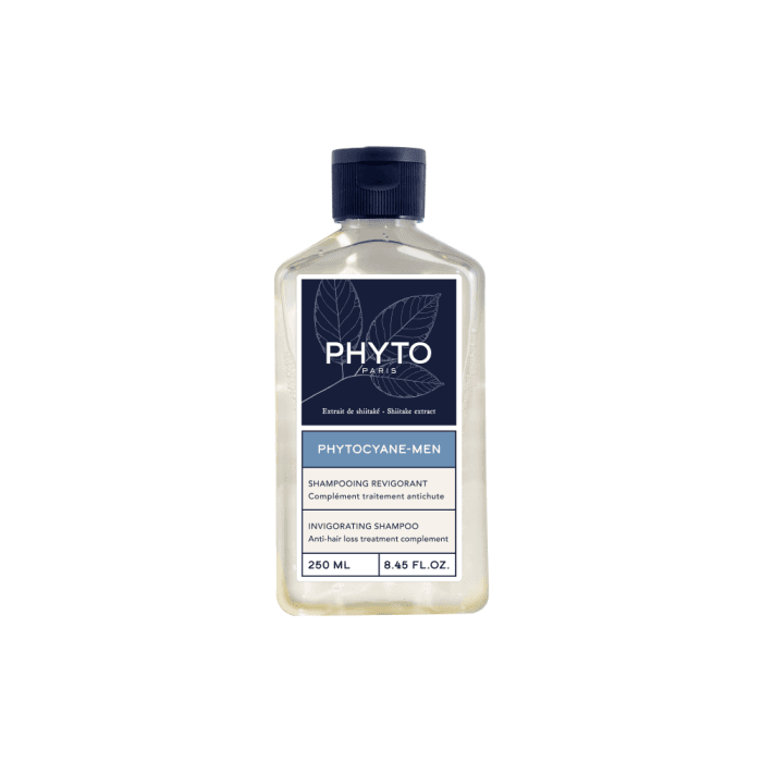 PHYTO šampūnas slenkantiems vyrų plaukams CYANE, 250 ml