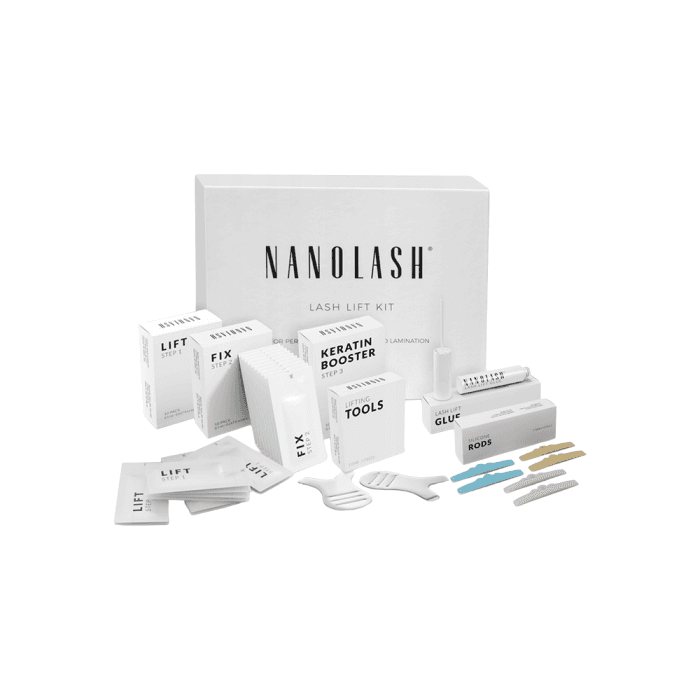NANOLASH blakstienų laminavimo rinkinys LASH LIFT KIT, 1 vnt.