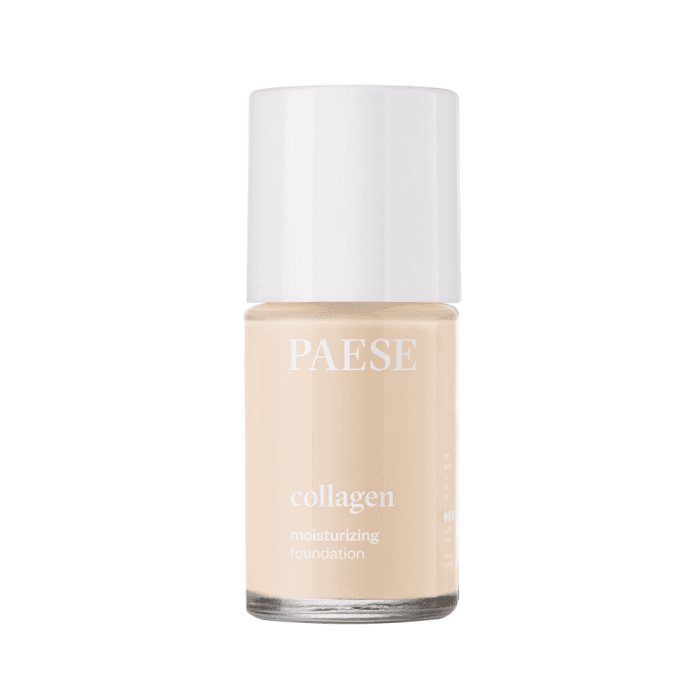 PAESE kreminė pudra COLLAGEN MOISTURIZING FOUNDATION, spalva 300N, 30 ml