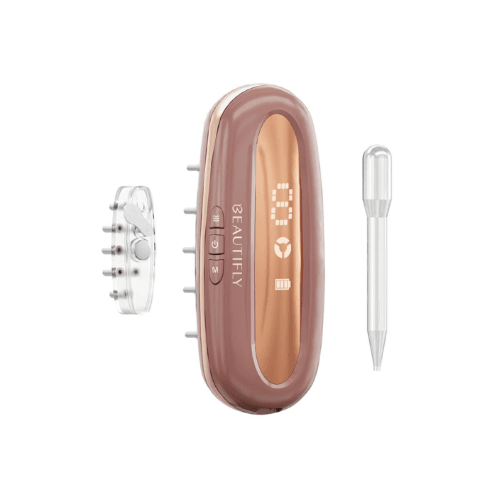 Beautifly Laser Boost Pro plaukų augimą skatinantis lazeris - šukos rausvos spalvos, 1 vnt.