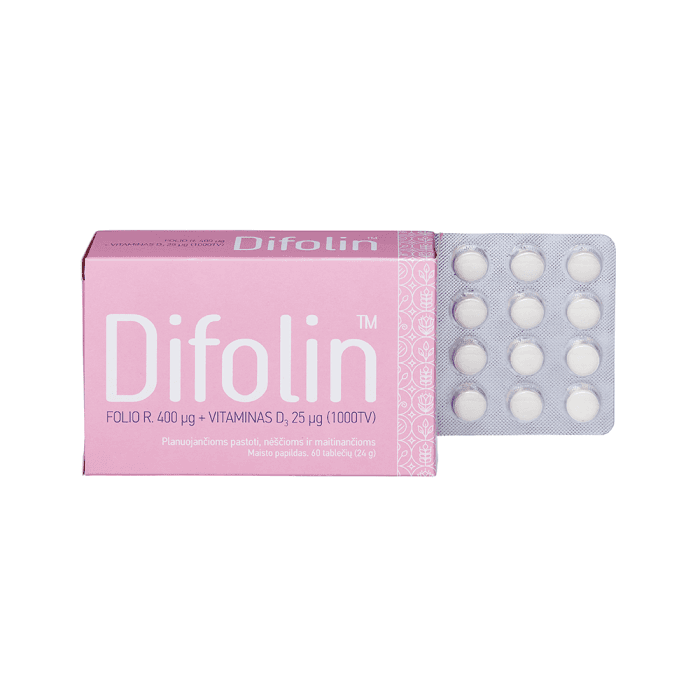 DIFOLIN, 60 tablečių-1
