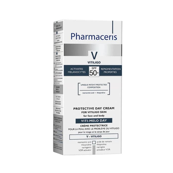 PHARMACERIS V apsauginis kremas VITI MELO DAY, SPF50, 75 ml-1