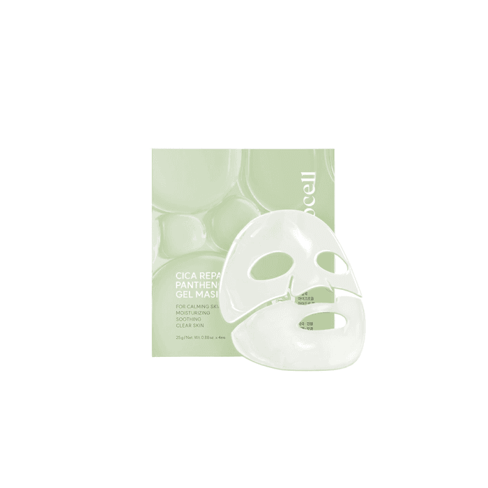 AROCELL lakštinė veido kaukė su pantenoliu, CICA REPAIR PANTHENOL GEL MASK, 1 vnt, 25 g-1