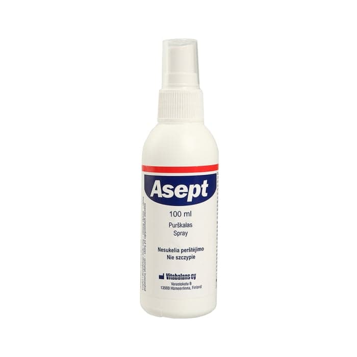 ASEPT dezinfekcinis purškalas, 100 ml