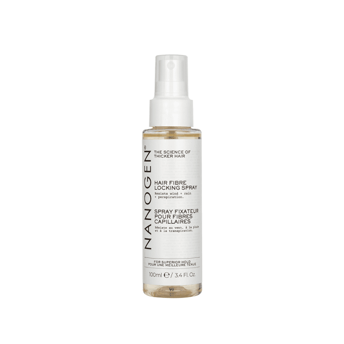 NANOGEN plaukų efektą sukuriančios pudros-skaidulų fiksatorius, 100 ml