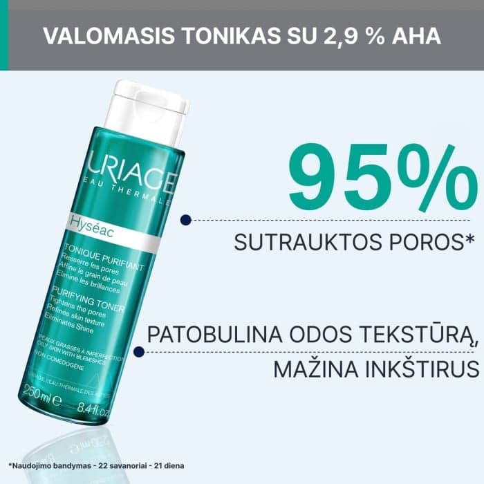 URIAGE valomasis tonikas HYSEAC, 250 ml-2