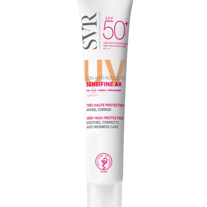 SVR veido kremas nuo saulės raustančiai odai SENSIFINE AR SPF 50+, 40 ml, 40 ml
