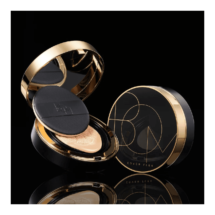 BOM, makiažo pagrindas su SPF50+, Cover Flex Foundation Cushion #23N (BEIGE), 15 g-1