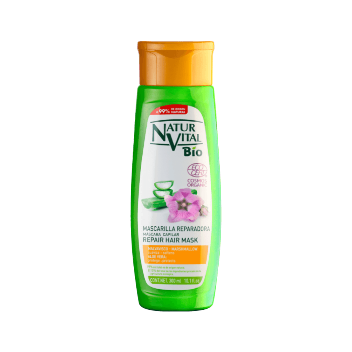 NATUR VITAL plaukų kaukė BIO ECOCERT, LT-EKO-001, 300 ml