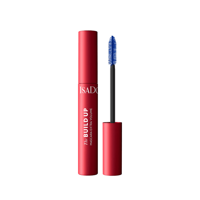 ISADORA blakstienų tušas BUILD UP, mėlyna spalva, 10 ml