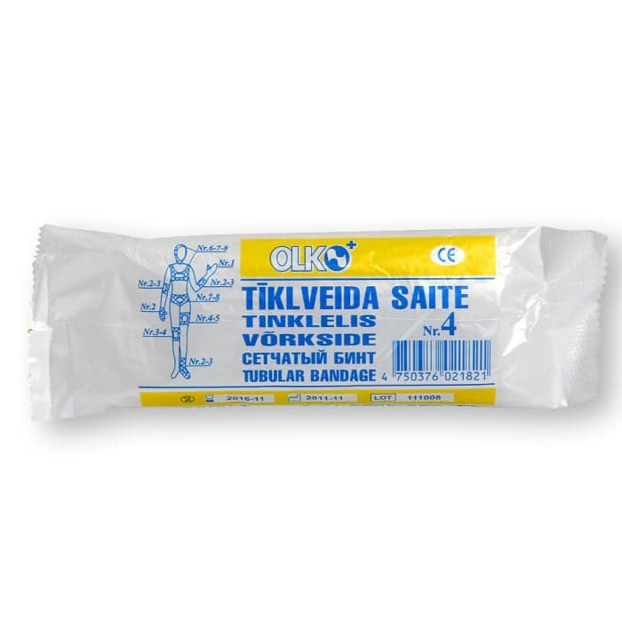 OLKO tinklelis kojos tvarsčiui fiksuoti, Nr. 4, 1 vnt.-1