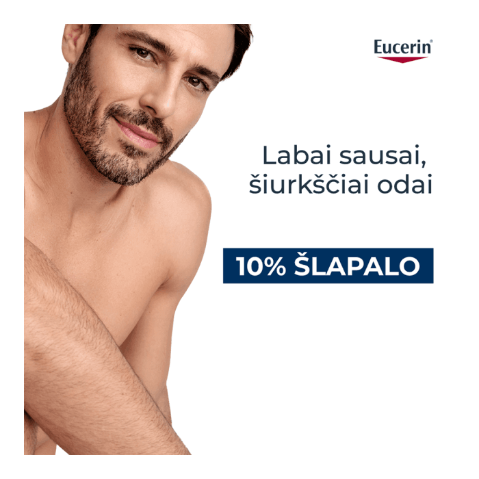 EUCERIN drėkinamasis kūno losjonas labai sausai odai su 10% šlapalo UREA REPAIR, 400 ml-1