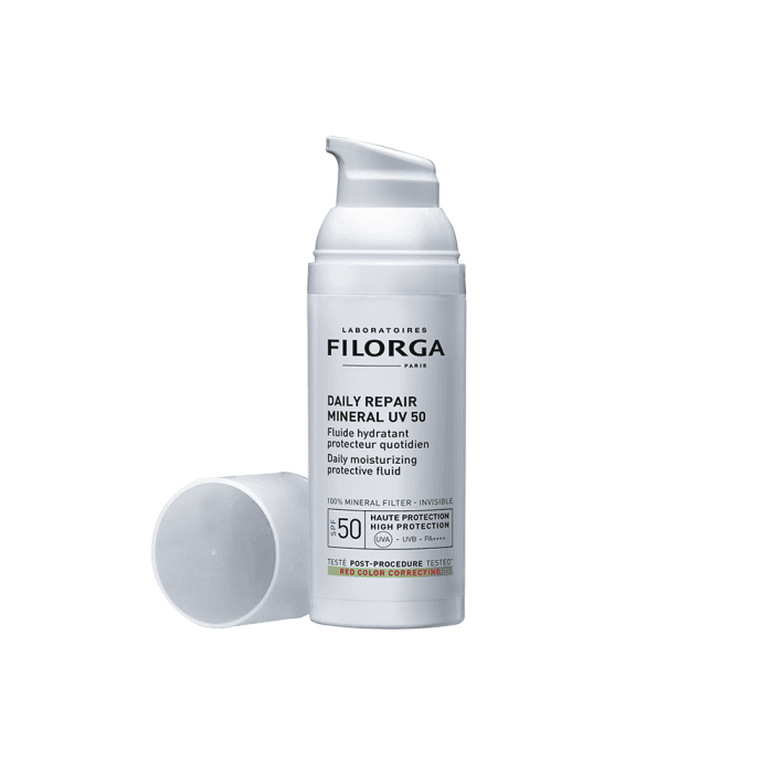 FILORGA veido kremas nuo saulės po procedūrų DAILY REPAIR MINERAL UV 50, 50 ml-1