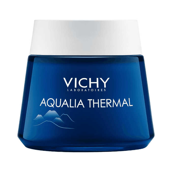 VICHY naktinis veido kremas-kaukė AQUALIA THERMAL NIGHT SPA, 75 ml