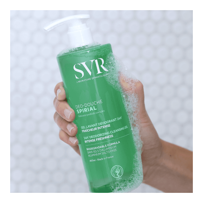 SVR kūno prausiklis su probiotikais jautriai odai SPIRIAL DEO-DOUCHE, 400 ml, 400 ml-2