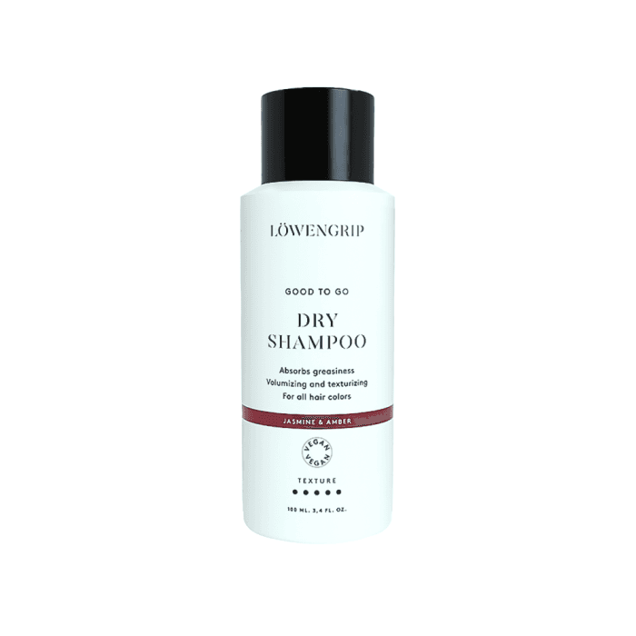 LOWENGRIP maitinamasis sausas šampūnas GOOD TO GO, jazminų ir gintaro aromato, 100 ml
