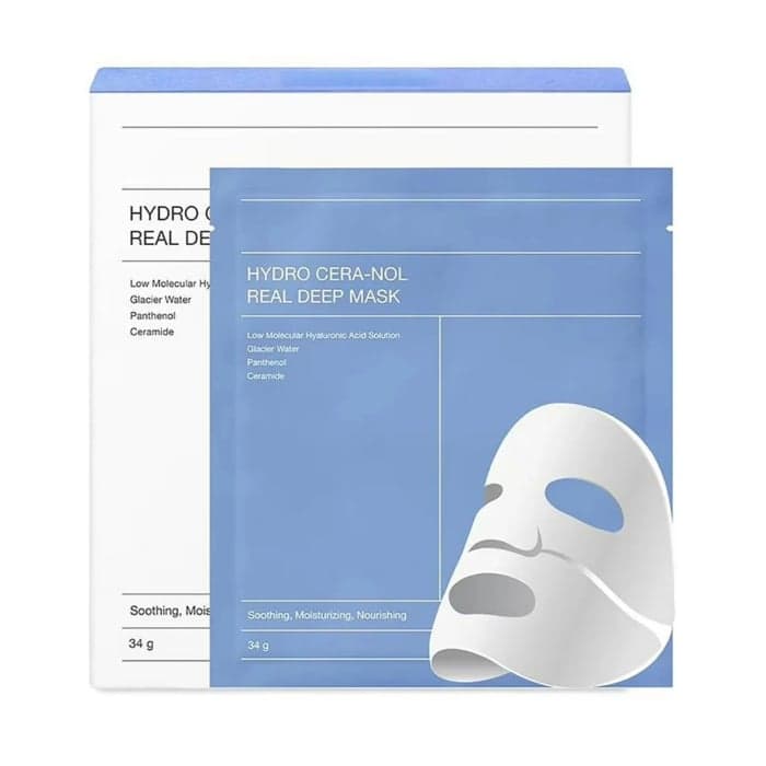 Biodance BIODANCE HYDRO CERA-NOL REAL DEEP veido kaukės, 4 vnt.