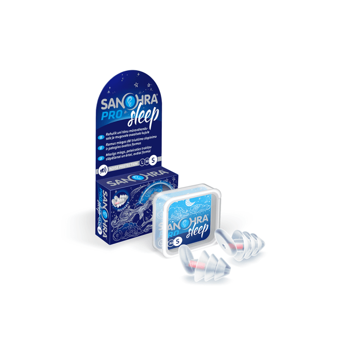 SANOHRA ausų kištukai PRO SLEEP S, 2 vnt.-1