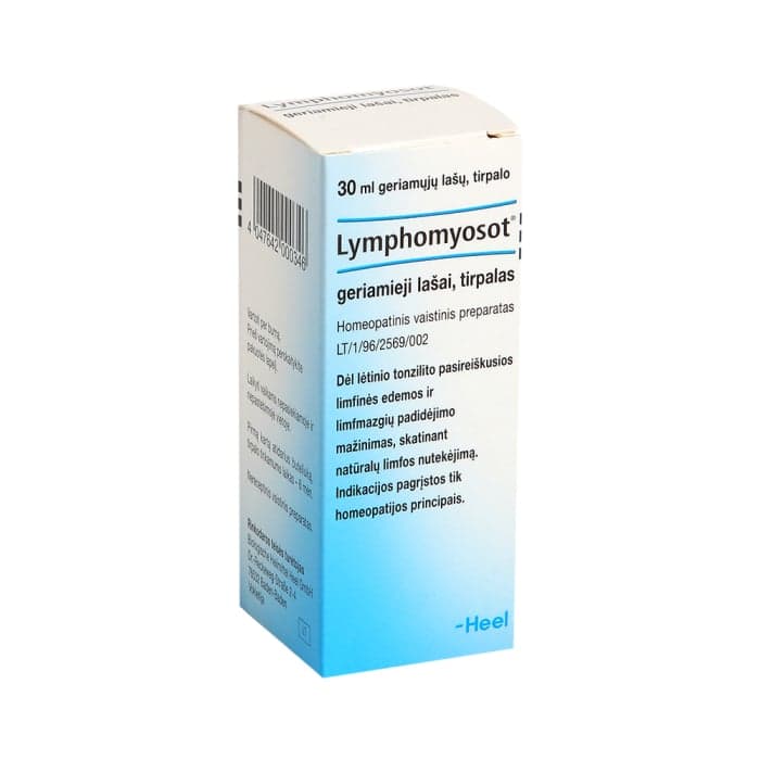 Lymphomyosot, 30 ml ir aplikatorius su lašintuvu, geriamieji lašai, tirpalas, N1-1