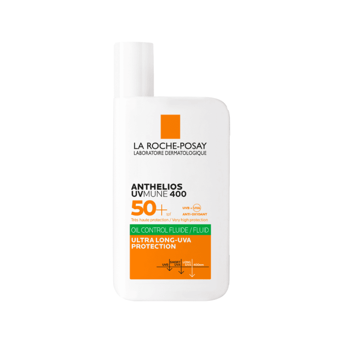 LA ROCHE-POSAY veido fluidas ANTHELIOS UVMUNE 400 OIL CONTROL FLUID, SPF 50+, 50 ml