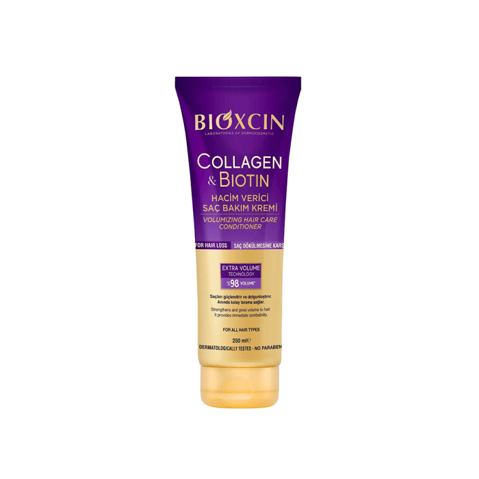 BIOXCIN COLLAGEN & BIOTIN apimties suteikiantis plaukų kondicionierius, 250 ml