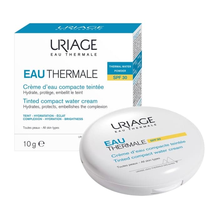 URIAGE kompaktinė kreminė pudra su atspalviu EAU THERMALE, SPF 30, 10 g-1