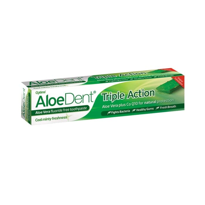 ALOEDENT trigubo poveikio dantų pasta TRIPLE ACTION, 100 ml-1