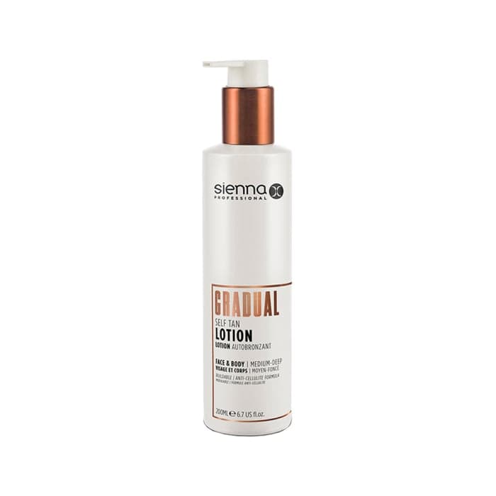 SIENNA-X palaipsnio savaiminio įdegio losjonas, kokosų kvapo, 200 ml