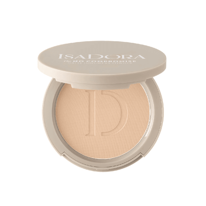 ISADORA kompaktinė pudra THE NO COMPROMISE, Nr. 65, 7 g