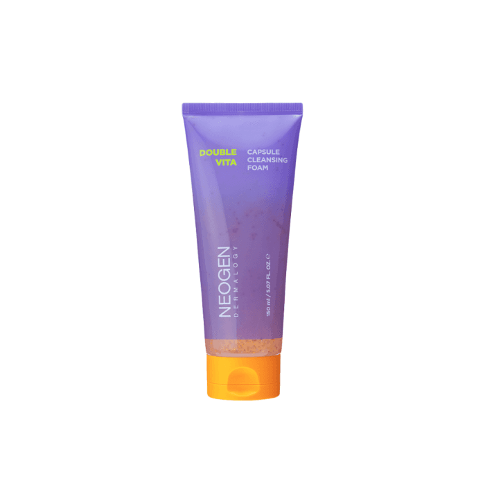 NEOGEN valomosios putos Dermalogy Double Vita Capsule Cleansing Foam, 150 ml