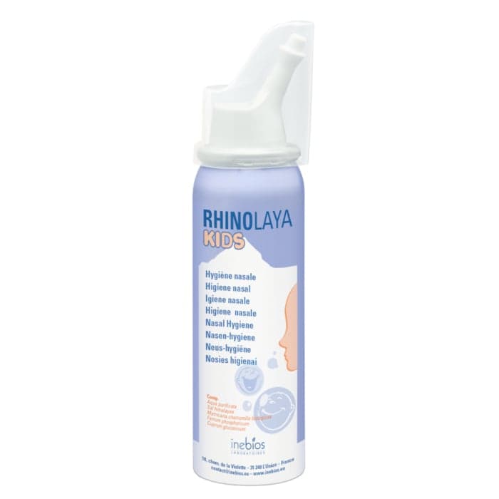 RHINOLAYA KIDS Himalajų druskos nosies purškalas, 50 ml-1