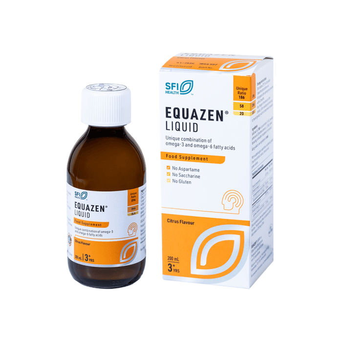 EQUAZEN skystis, citrinų skonio, nuo 3 m., 200 ml-1