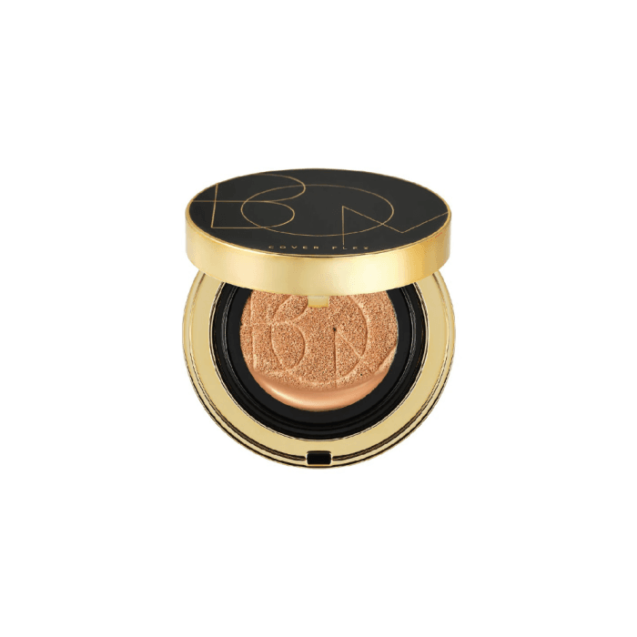 BOM, makiažo pagrindas su SPF50+, Cover Flex Foundation Cushion #23N (BEIGE), 15 g