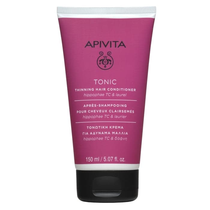 APIVITA tonizuojamasis kondicionierius slenkantiems plaukams, 150 ml