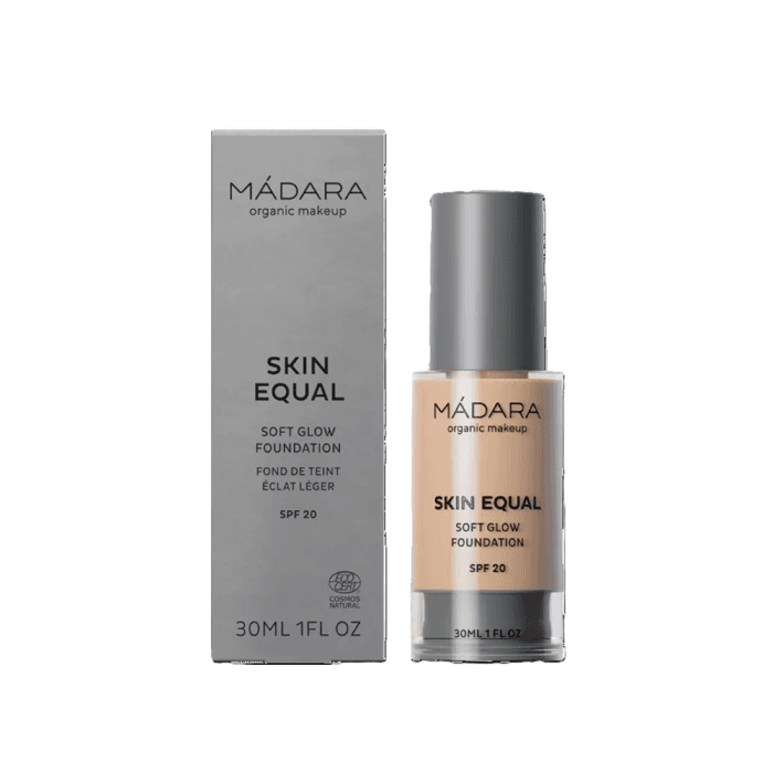 MADARA  makiažo pagrindas SKIN EQUAL, SPF 15, IVORY, Nr. 20, 30 ml
