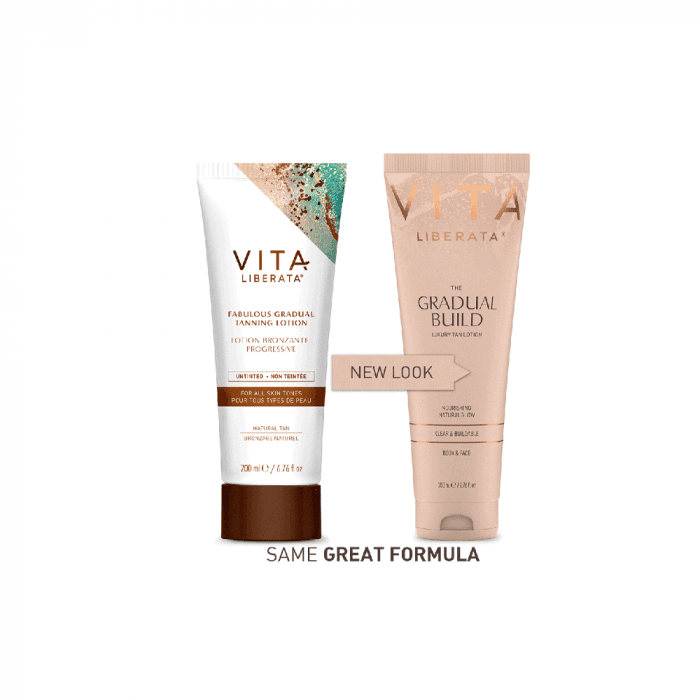 VITA LIBERATA drėkinantis laipsniško įdegio losjonas su marula ir hialuronu GRADUAL, 200 ml-1
