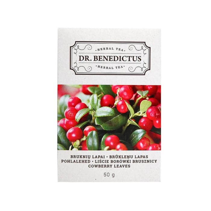 DR. BENEDICTUS žolelių arbata BRUKNIŲ LAPAI, 50 g