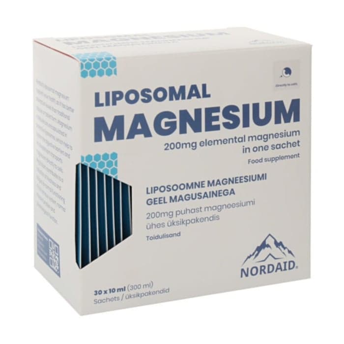 NORDAID magnis liposomose,  200 mg, 10 ml x 30, 300 ml