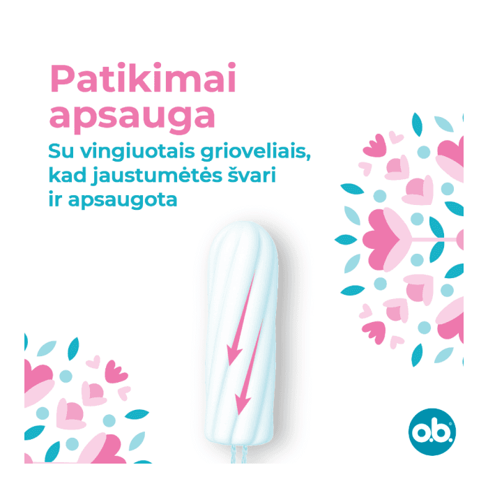 O.B. tamponai PRO COMFORT SUPER PLUS, 16 vnt.-2