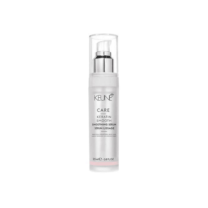 KEUNE serumas su keratinu sausiems, nepaklusniems plaukams KERATIN SMOOTH, 25 ml